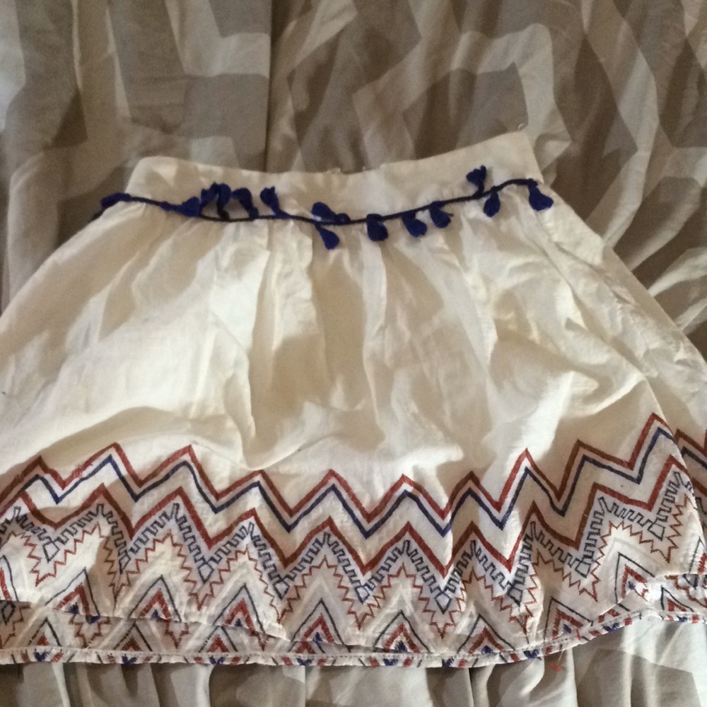 Medium length skirt